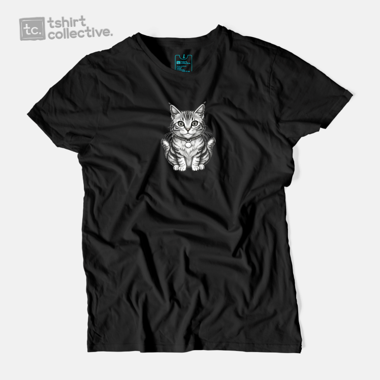 Adorable Cat Graphic Tee