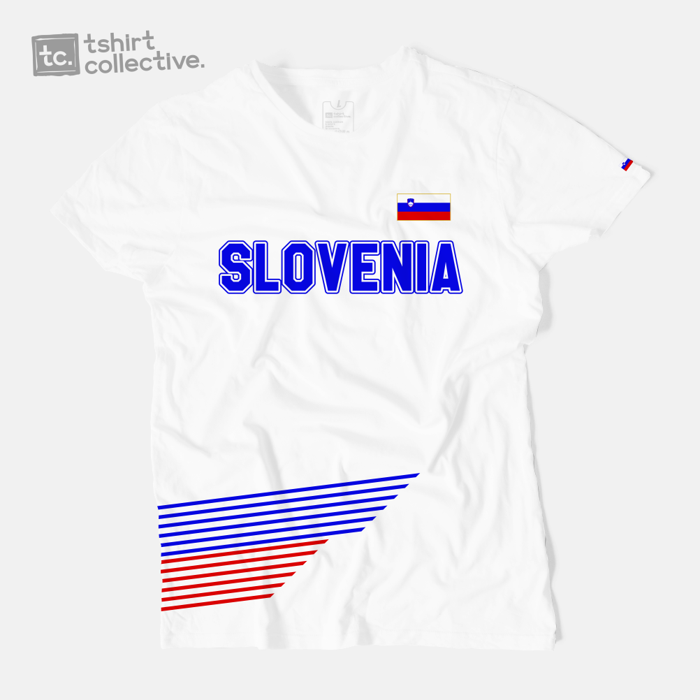SLOVENIA Premium  EURO 2024 Tee | Free Shipping & Returns